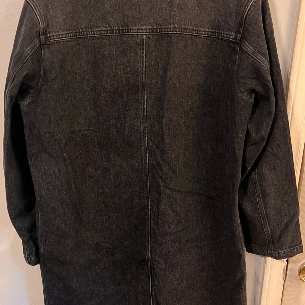 Diesel Charcoal Trench Coat - Picture 4 of 8